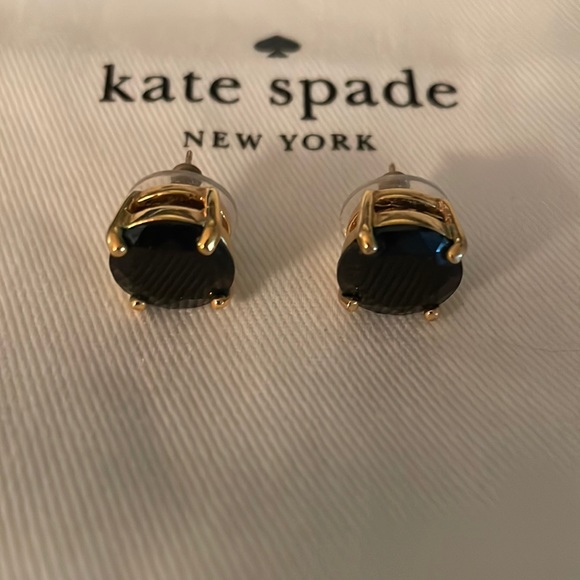 Kate Spade black stud earrings